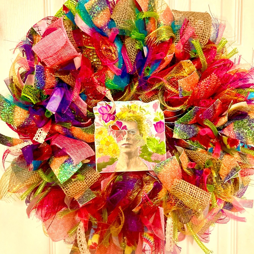 Boho designed wreath - Picture 1 of 4